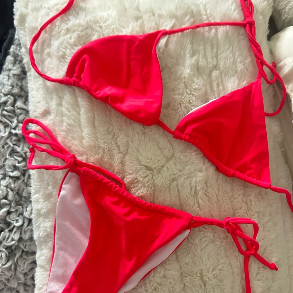 WELL LOVED Pink Bikini Set